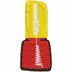 Makeup Embroidery Design 2